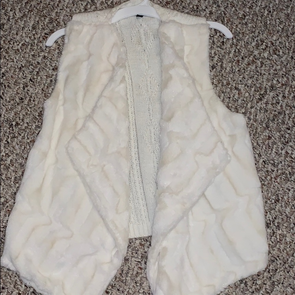 Sugar Rush Girls cream vest